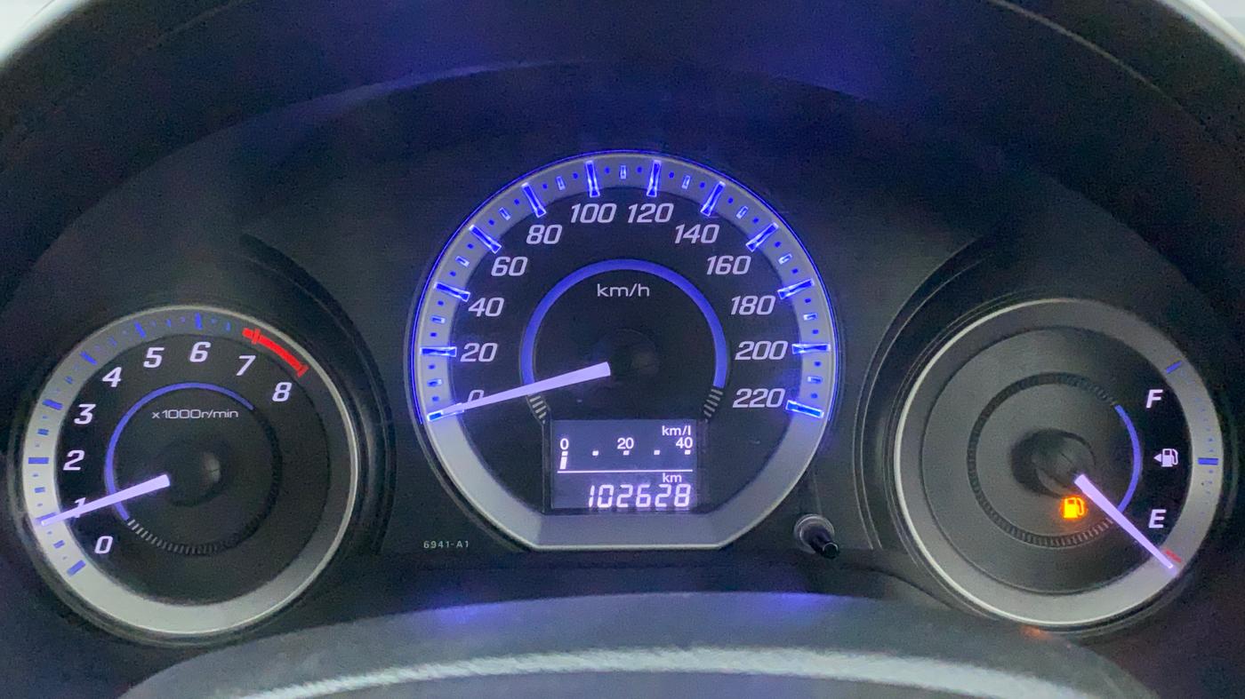 2012 Honda City 1.5L I-VTEC V MT, Petrol, Manual, 1,02,625 km, Odometer Image