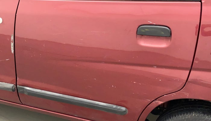 2010 Maruti Alto K10 LXI P, Petrol, Manual, 29,299 km, Rear left door - Slightly dented