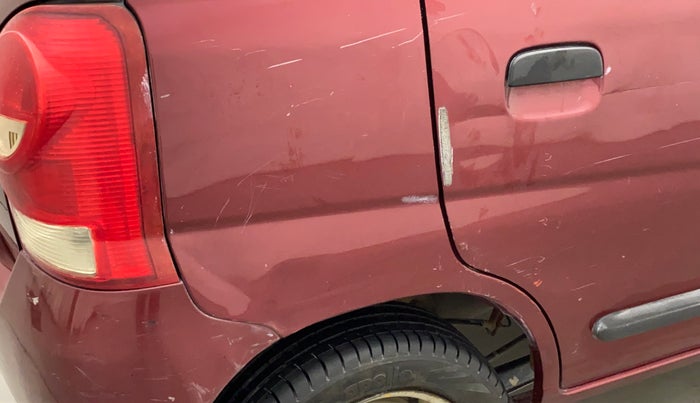 2010 Maruti Alto K10 LXI P, Petrol, Manual, 29,299 km, Right quarter panel - Slightly dented