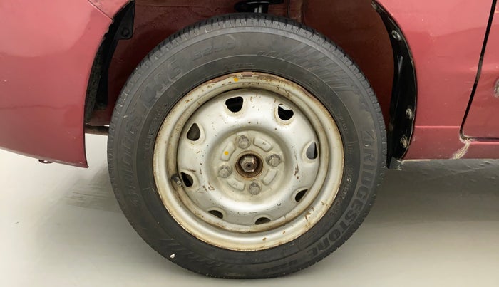 2010 Maruti Alto K10 LXI P, Petrol, Manual, 29,299 km, Left Front Wheel