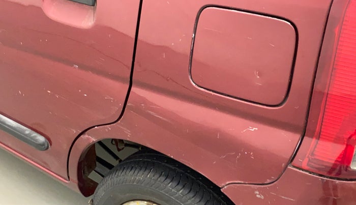 2010 Maruti Alto K10 LXI P, Petrol, Manual, 29,299 km, Left quarter panel - Minor scratches