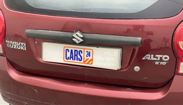 2010 Maruti Alto K10 LXI P, Petrol, Manual, 29,299 km, Dicky (Boot door) - Minor scratches