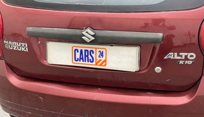 2010 Maruti Alto K10 LXI P, Petrol, Manual, 29,299 km, Dicky (Boot door) - Slightly dented
