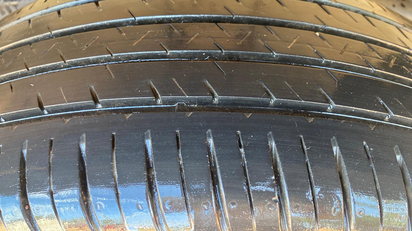 2021 Mahindra Scorpio S3 PLUS, Diesel, Manual, 1,33,015 km, Left Rear Tyre Tread