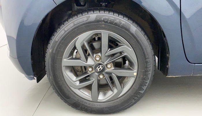2020 Hyundai GRAND I10 NIOS SPORTZ AMT 1.2 KAPPA VTVT, Petrol, Automatic, 23,561 km, Left Front Wheel