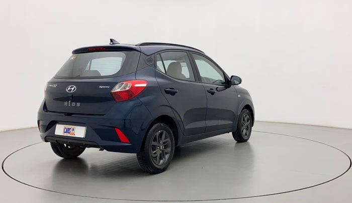 2020 Hyundai GRAND I10 NIOS SPORTZ AMT 1.2 KAPPA VTVT, Petrol, Automatic, 23,561 km, Right Back Diagonal