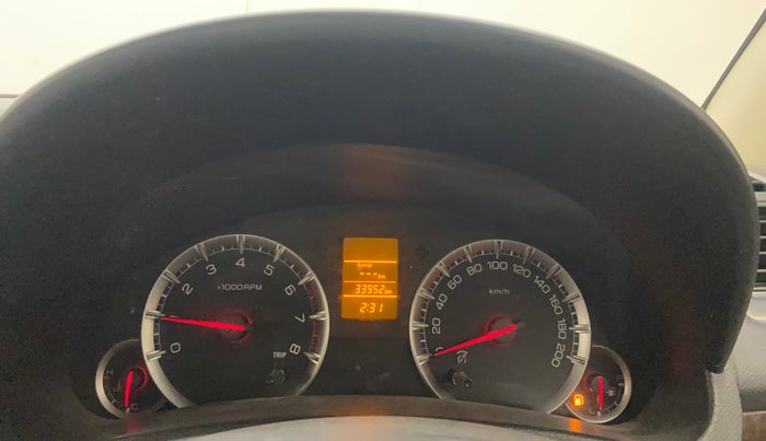 2013 Maruti Swift Dzire VXI, Petrol, Manual, 33,909 km, Odometer Image