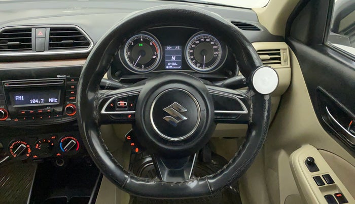 2017 Maruti Dzire VDI AMT, Diesel, Automatic, 1,05,395 km, Steering Wheel Close Up