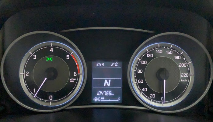 2017 Maruti Dzire VDI AMT, Diesel, Automatic, 1,05,395 km, Odometer Image