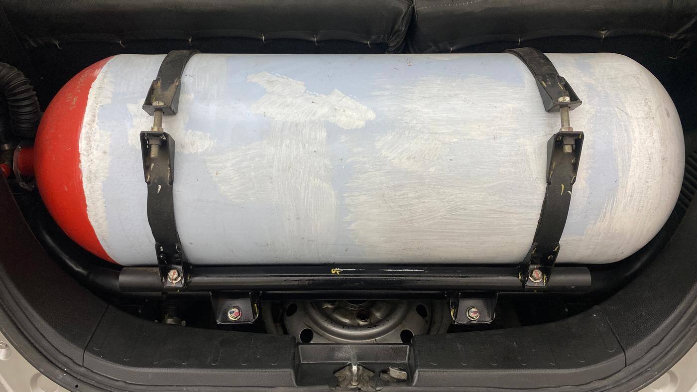 2015 Maruti Wagon R 1.0 LXI CNG, CNG, Manual, 76,434 km, Boot Inside