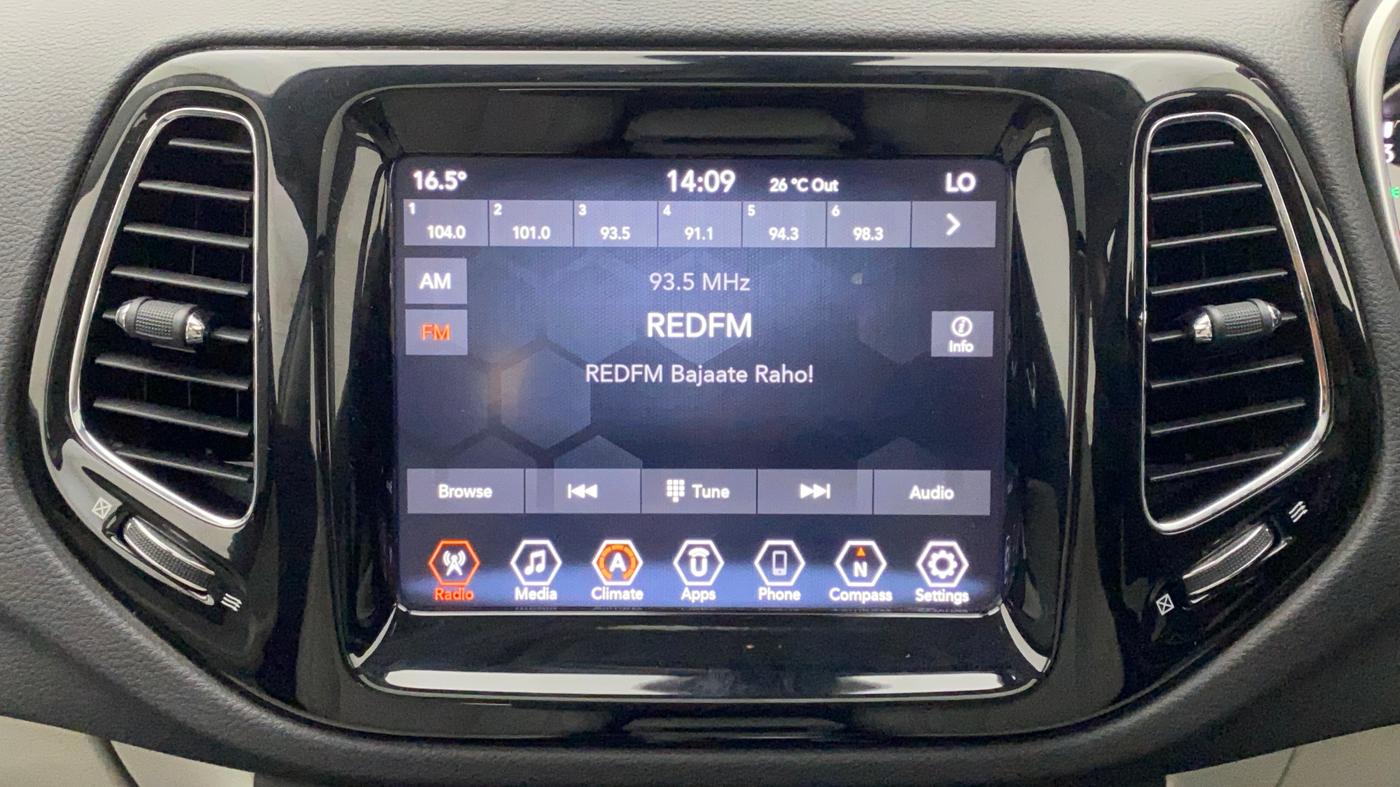 2019 Jeep Compass LIMITED PLUS DIESEL, Diesel, Manual, 38,490 km, Infotainment System