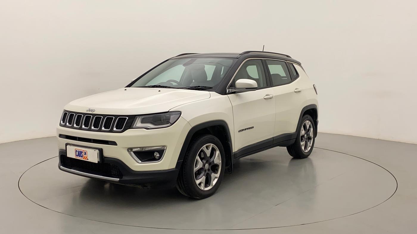 2019 Jeep Compass LIMITED PLUS DIESEL, Diesel, Manual, 38,490 km, Left Front Diagonal