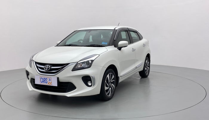 2021 Toyota Glanza V CVT, Petrol, Automatic, 15,000 km, Left Front Diagonal