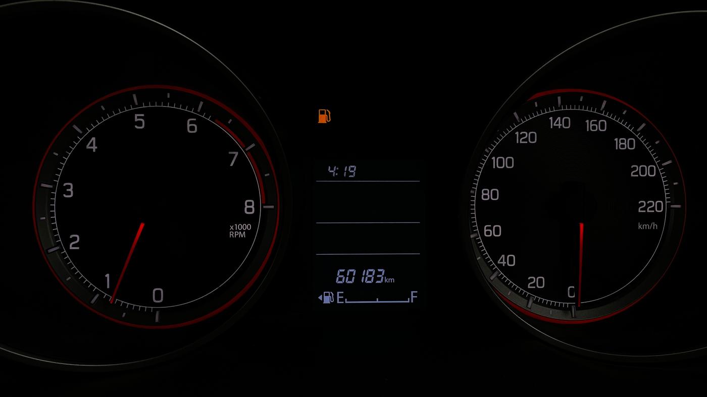 2021 Maruti Swift VXI, Petrol, Manual, 60,180 km, Odometer Image