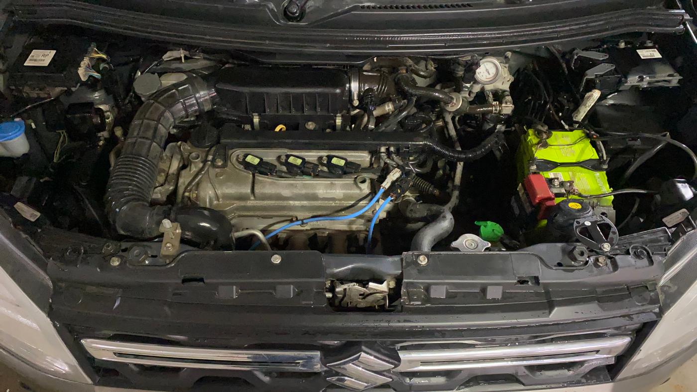 2020 Maruti New Wagon-R LXI CNG 1.0, CNG, Manual, 56,399 km, Engine View