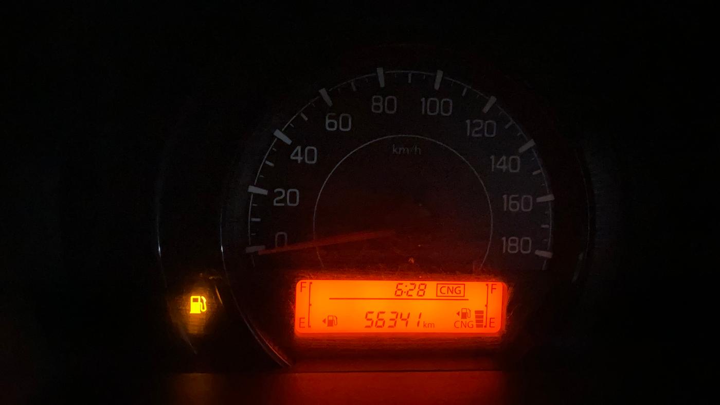2020 Maruti New Wagon-R LXI CNG 1.0, CNG, Manual, 56,399 km, Odometer Image