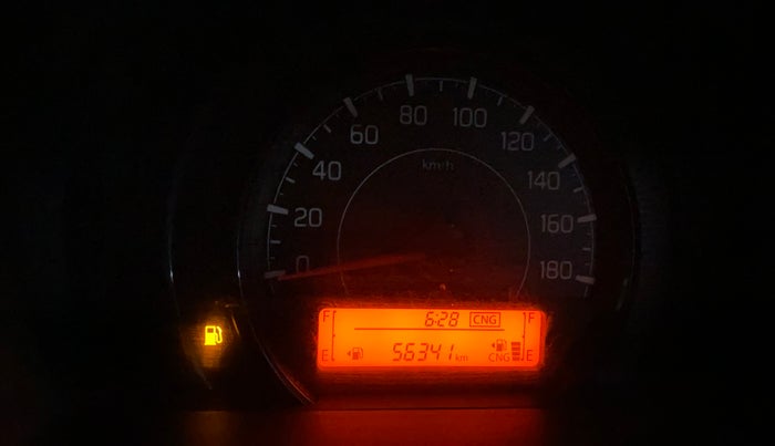 2020 Maruti New Wagon-R LXI CNG 1.0, CNG, Manual, 56,327 km, Odometer Image