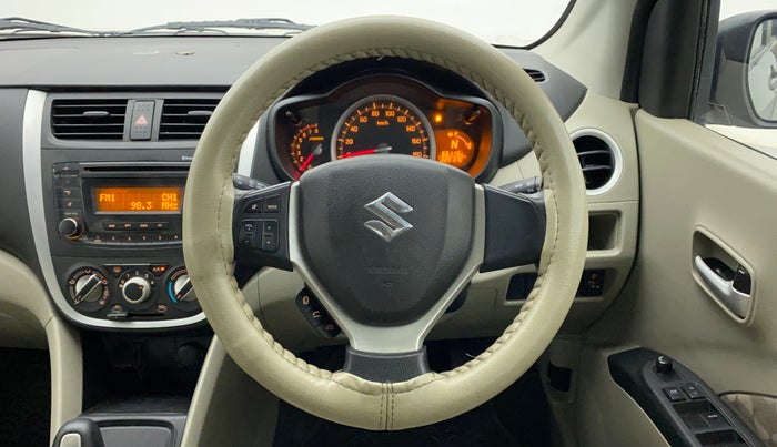 2015 Maruti Celerio ZXI AMT, Petrol, Automatic, 66,182 km, Steering Wheel Close Up
