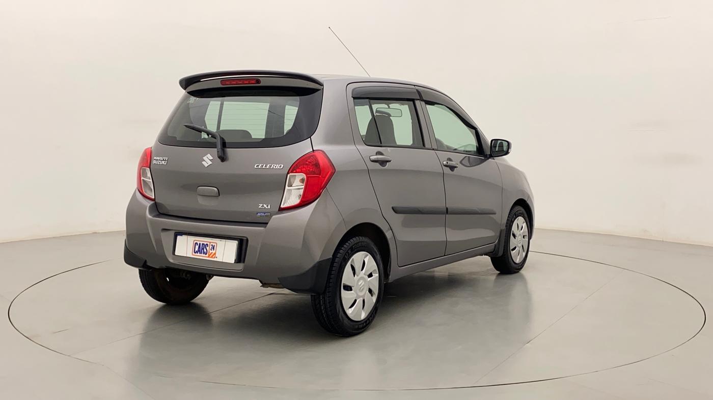 2015 Maruti Celerio ZXI AMT, Petrol, Automatic, 66,182 km, Right Back Diagonal