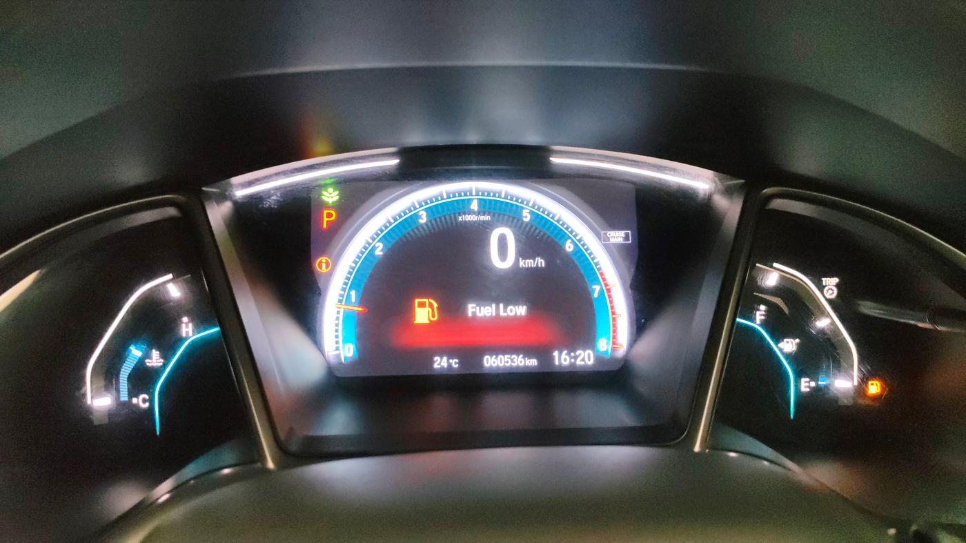 2019 Honda Civic 1.8L I-VTEC ZX CVT, Petrol, Automatic, 60,529 km, Odometer Image