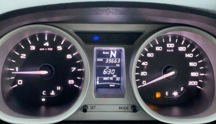 2017 Tata Tiago XZA PETROL, Petrol, Automatic, 39,662 km, Odometer Image