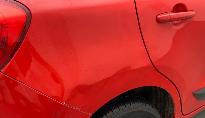 2017 Maruti Baleno DELTA PETROL 1.2, Petrol, Manual, 86,213 km, Right quarter panel - Slightly dented