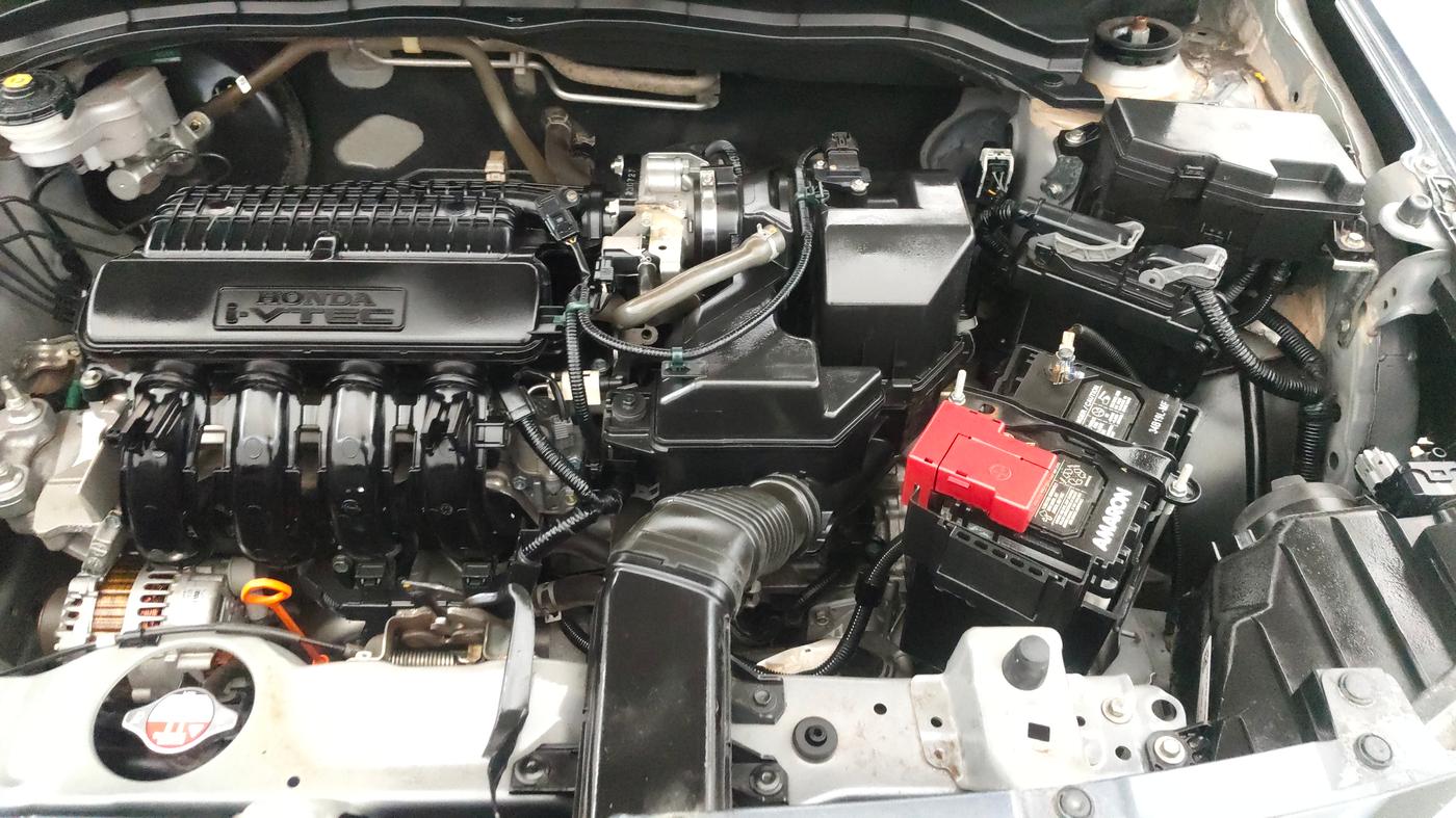 2023 Honda Amaze 1.2L I-VTEC S CVT, Petrol, Automatic, 55,607 km, Engine View - Left