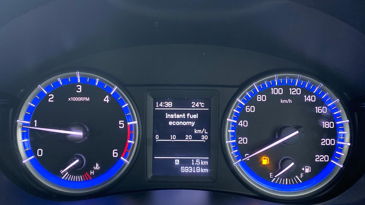 2017 Maruti S Cross ZETA 1.3, Diesel, Manual, 59,548 km, Odometer Image