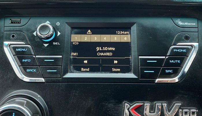 2017 Mahindra Kuv100 K8 D 6 STR, Diesel, Manual, 41,642 km, Infotainment System