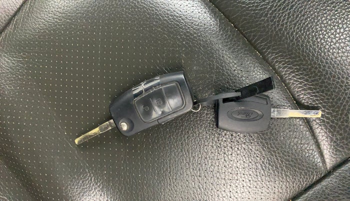 2015 Ford Ecosport TITANIUM 1.5L DIESEL, Diesel, Manual, 1,09,379 km, Key Close Up