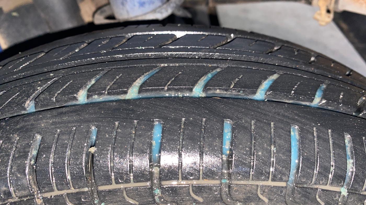 2014 Maruti Alto 800 LX, Petrol, Manual, 50,104 km, Left Rear Tyre Tread