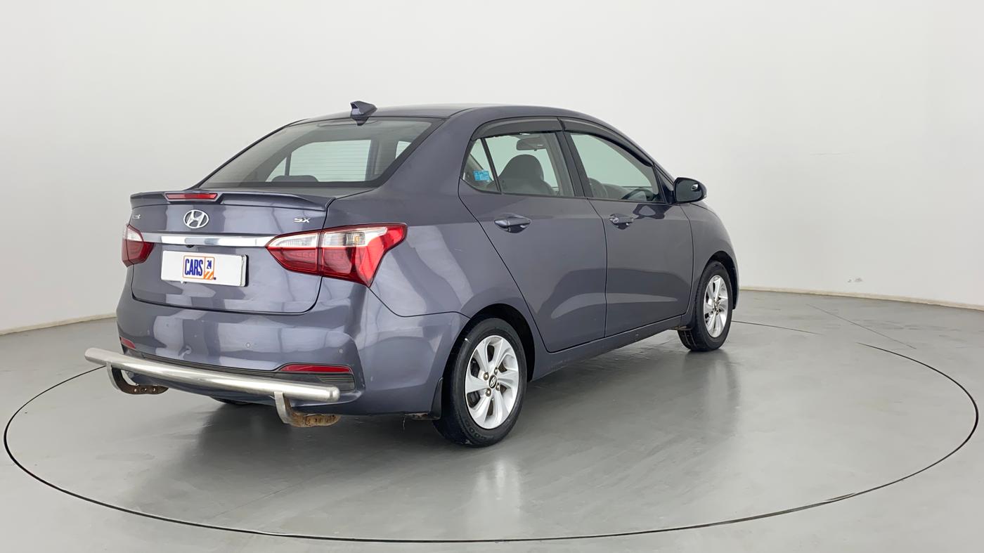 2018 Hyundai Xcent SX 1.2, CNG, Manual, 49,146 km, Right Back Diagonal