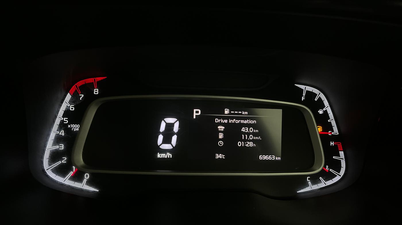 2023 KIA SONET HTX 1.0 DCT, Petrol, Automatic, 69,617 km, Odometer Image