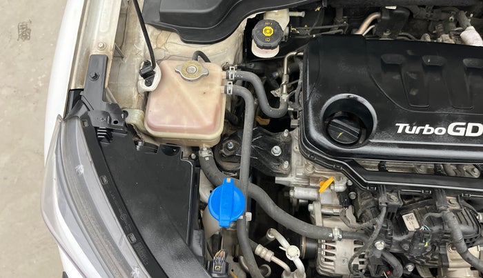 2023 KIA SONET HTX 1.0 DCT, Petrol, Automatic, 69,617 km, Engine View - Right