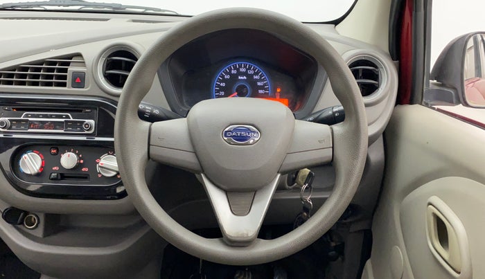 2016 Datsun Redi Go T (O), Petrol, Manual, 40,986 km, Steering Wheel Close Up