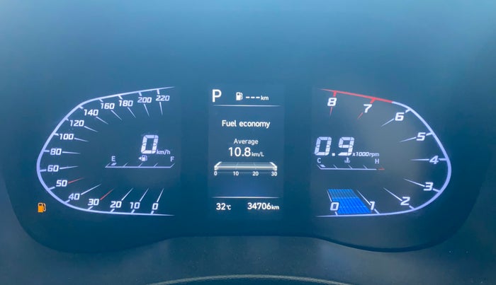 2021 Hyundai Verna SX 1.5 VTVT IVT, Petrol, Automatic, 34,670 km, Odometer Image