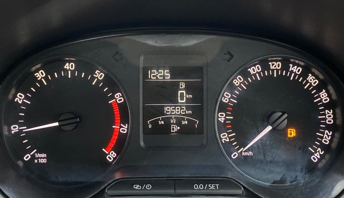 2018 Skoda Rapid AMBITION 1.6 MPI MT, Petrol, Manual, 19,581 km, Odometer Image