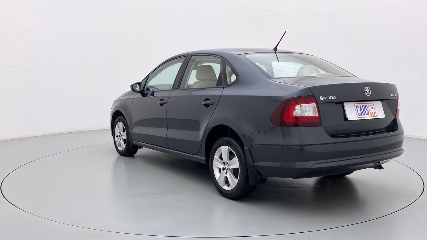 2018 Skoda Rapid AMBITION 1.6 MPI MT, Petrol, Manual, 19,581 km, Left Back Diagonal