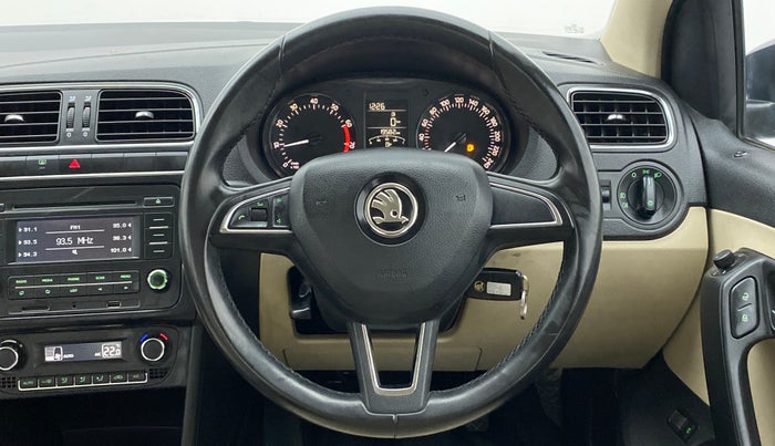 2018 Skoda Rapid AMBITION 1.6 MPI MT, Petrol, Manual, 19,581 km, Steering Wheel Close Up