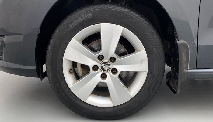 2018 Skoda Rapid AMBITION 1.6 MPI MT, Petrol, Manual, 19,581 km, Left Front Wheel