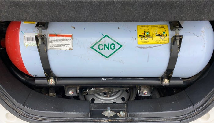2016 Maruti Wagon R 1.0 LXI CNG, CNG, Manual, 47,342 km, Boot Inside