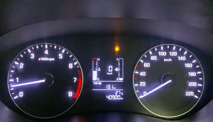 2017 Hyundai Elite i20 SPORTZ 1.2, Petrol, Manual, 40,900 km, Odometer Image