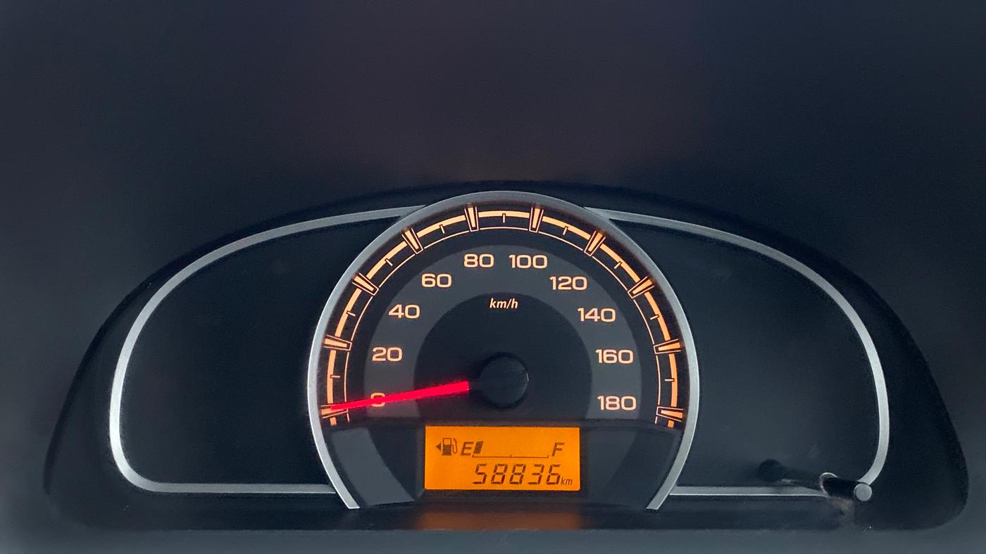 2017 Maruti Alto 800 LXI, Petrol, Manual, 58,876 km, Odometer Image
