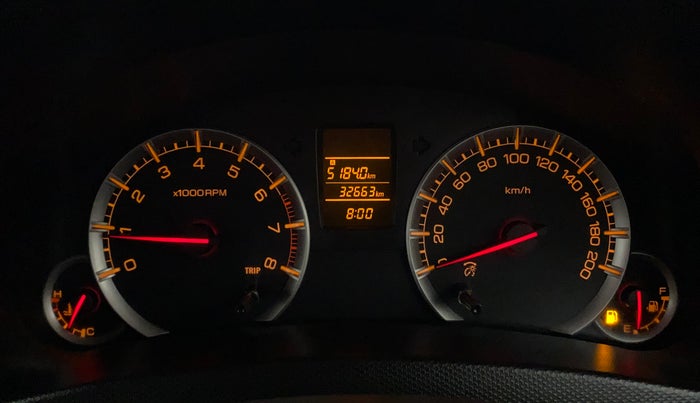 2017 Maruti Swift VXI O, Petrol, Manual, 32,787 km, Odometer Image