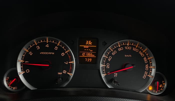 2016 Maruti Swift ZXI, Petrol, Manual, 1,01,363 km, Odometer Image