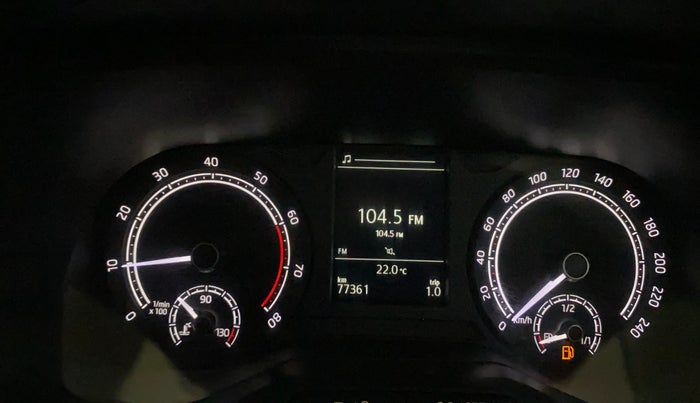 2021 Skoda KUSHAQ AMBITION 1.0L TSI MT, Petrol, Manual, 77,360 km, Odometer Image