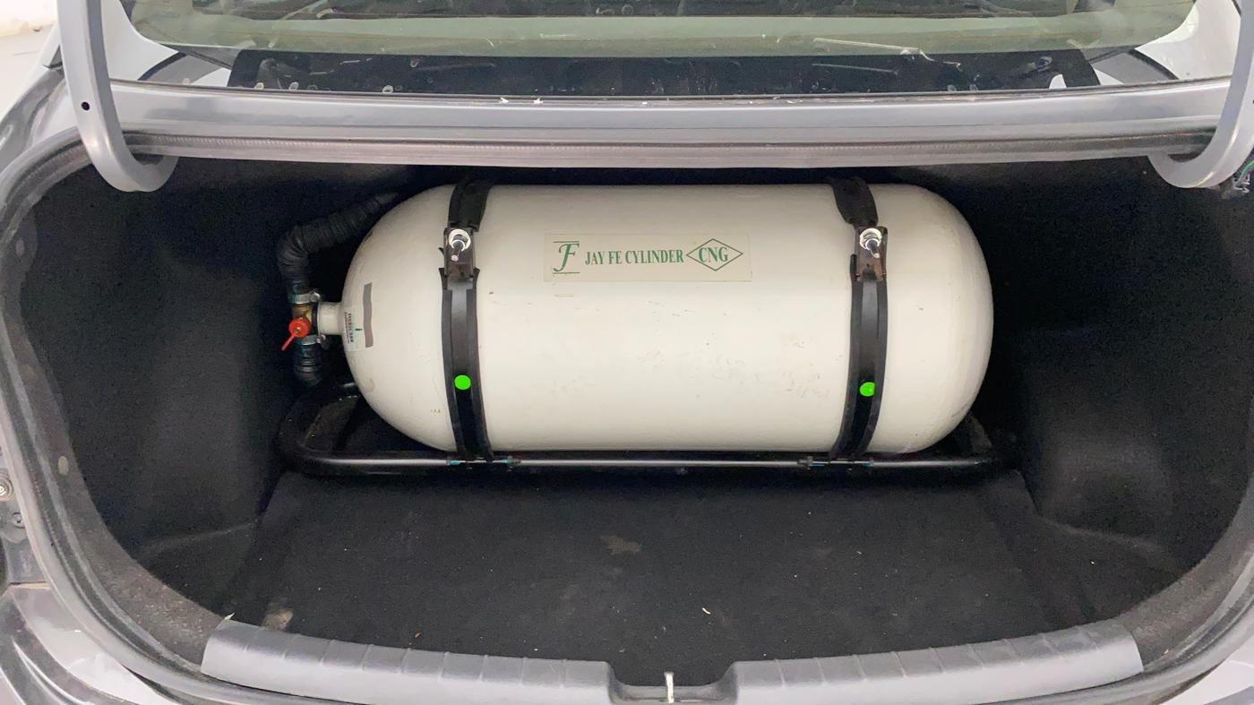 2022 Hyundai AURA S 1.2 CNG, CNG, Manual, 38,882 km, Boot Inside