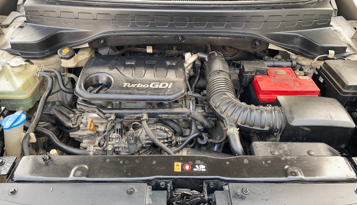 2020 KIA SONET HTX 1.0 IMT, Petrol, Manual, 38,690 km, Engine View