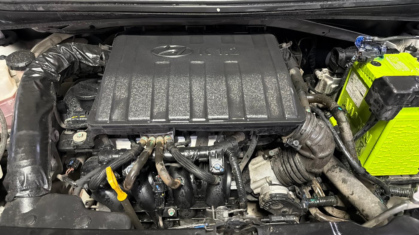 2023 Hyundai AURA SX 1.2 CNG, CNG, Manual, 47,577 km, Engine View