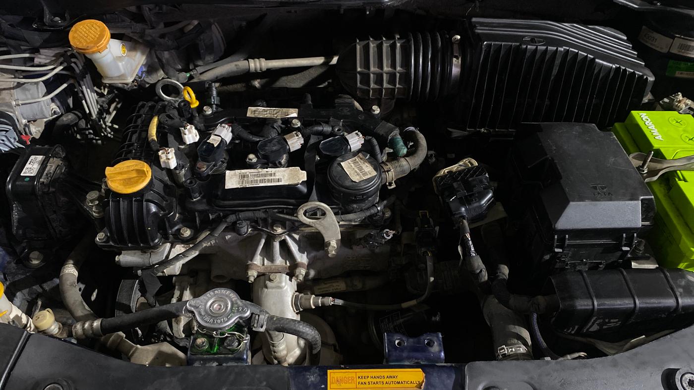 2022 Tata ALTROZ XZA PLUS, Petrol, Automatic, 45,031 km, Engine View